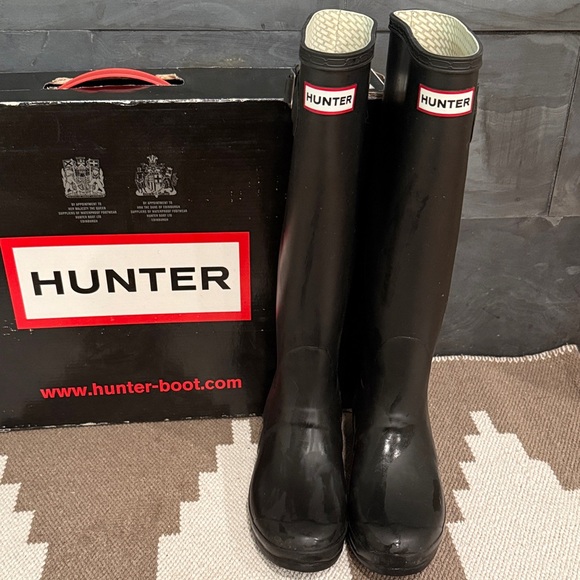Hunter Original Tall Rain Boots - Picture 1 of 7